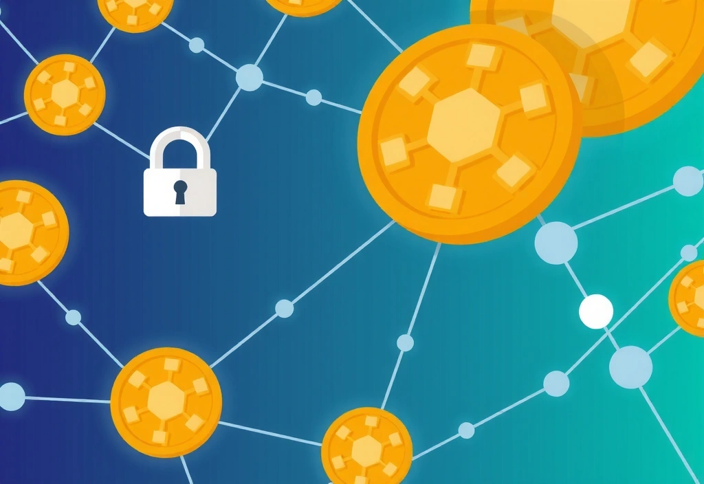 Ilustrație cu cookie-uri digitale și securitatea datelor